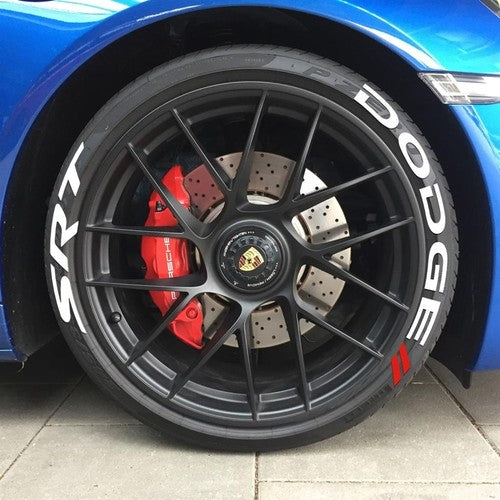 Dodge Tire Letters,Dodge TIRE STICKERS | Tire lettering Dodge Car Tire Sticker Challenger-SRT-RAM-Mopar Tire Letters
