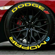 Dodge Tire Letters,Dodge TIRE STICKERS | Tire lettering Dodge Car Tire Sticker Challenger-SRT-RAM-Mopar Tire Letters