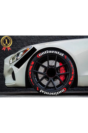 Continental Tire Letters,Continental TIRE STICKERS | Tire lettering Continental Car Tire Sticker