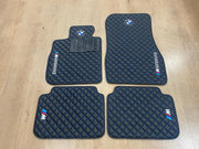 BMW M PERFORMANCE E90 (All Models) Car Floor Mats Set All BMW M PERFORMANCE model Waterproof Custom Car Mat Set M Performance Logo Custom Car Mats