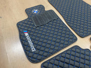 BMW M PERFORMANCE E46 (All Models) Car Floor Mats Set All BMW M PERFORMANCE model Waterproof Custom Car Mat Set M Performance Logo Custom Car Mats