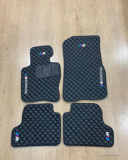 BMW M PERFORMANCE E46 (All Models) Car Floor Mats Set All BMW M PERFORMANCE model Waterproof Custom Car Mat Set M Performance Logo Custom Car Mats