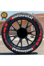 Continental Tire Letters,Continental TIRE STICKERS | Tire lettering Continental Car Tire Sticker