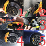 M POWER Brake Caliper Cover Disc COLOR OPTİON FİT TO 17-24 inches BMW M POWER Brake Caliper Cover Disc