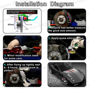 Audi Brake Caliper Cover 3D Brake Style Disc Audi Brake Caliper Cover 16-21 inch Fit audi Caliper Cover