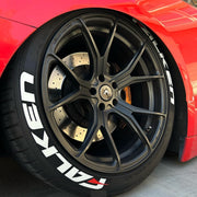 Tire Lettering Falken Permanent Raised Stickers Fits To 16