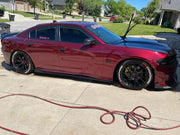 Tire Lettering DODGE Permanent raised Stickers fits to 16