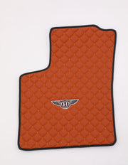 Bentley Waterproof Custom Car Bentley Floor Mats Leather Front Rear Carpet Liner Bentley CAR Floor Mats