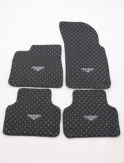 Bentley Waterproof Custom Car Bentley Floor Mats Leather Front Rear Carpet Liner Bentley CAR Floor Mats