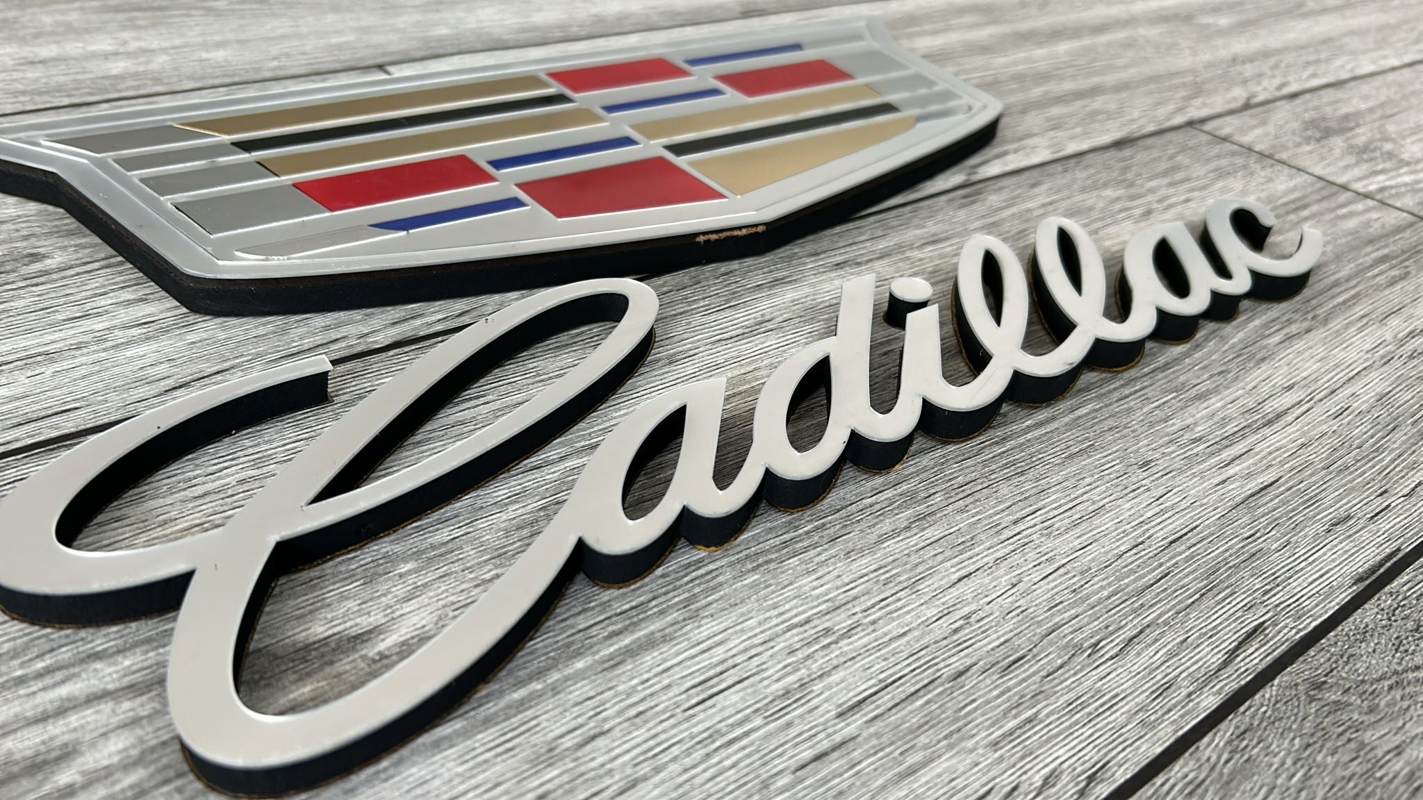 Cadillac Wall Decor Cadillac Wood Sign Cadillac Motor Vehicle Wall Plaque Cadillac Wall Art