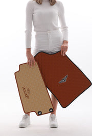 Bentley All Models Waterproof Custom Car Bentley Floor Mats Leather Front Rear Carpet Liner Bentley Car Floor Mats Set