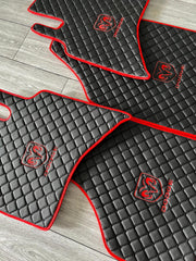 Dodge RAM Waterproof Custom Car Mat DODGE Floor Mats Leather Front Rear Carpet Liner Dodge RAM Car Floor Mats Set