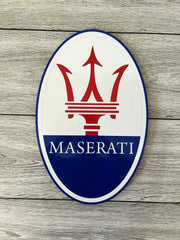Maserati Wall Decor Maserati Wood Sign Maserati Motor Vehicle Wall Plaque Maserati Wall Art