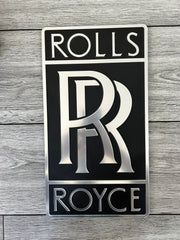 Rolls Royce Wall Decor RR Wood Sign Rolls Royce Motor Vehicle Wall Plaque Rolls Royce Wall Art