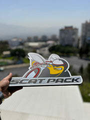 Scatpack Wall Decor Scatpack Wood Sign Scatpack Motor Vehicle Wall Plaque Scatpack Wall Art