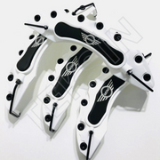 Mini Cooper Brake Caliper Cover 4x Mini Cooper Caliper Cover Disc Mini Cooper Brake Caliper Cover Disc Universal Size Brake Caliper Cover for All Mini Cooper