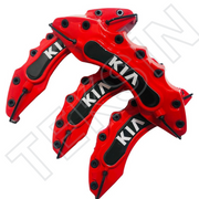 4 Pcs Kia Caliper Cover 3D Brake Style Disc Kia Brake Caliper Cover Universal Kia Caliper Cover