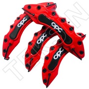 4 Pcs OPC Caliper Cover 3D Brake Style Disc OPC Brake Caliper Cover Universal OPC Caliper Cover