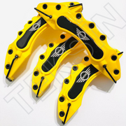 Mini Cooper Brake Caliper Cover 4x Mini Cooper Caliper Cover Disc Mini Cooper Brake Caliper Cover Disc Universal Size Brake Caliper Cover for All Mini Cooper