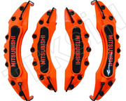 4 Pcs MitsuBishi Caliper Cover 3D Brake Style Disc MitsuBishi Brake Caliper Cover Universal MitsuBishi Caliper Cover