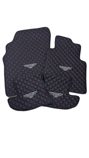 Bentley All Models Waterproof Custom Car Bentley Floor Mats Leather Front Rear Carpet Liner Bentley Car Floor Mats Set