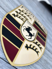 Porsche Wall Decor Porsche Wood Sign Porsche Motor Vehicle Wall Plaque Porsche Wall Art