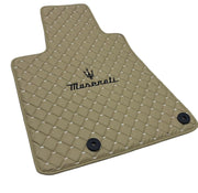 Maserati All Models Waterproof Custom Car Maserati Floor Mats Leather Front Rear Carpet Liner Maserati Car Floor Mats Set