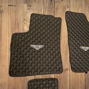 Bentley Waterproof Custom Car Bentley Floor Mats Leather Front Rear Carpet Liner Bentley CAR Floor Mats