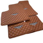 Bentley All Models Waterproof Custom Car Bentley  Floor Mats Leather Front Rear Carpet Liner Bentley Car Floor Mats Set