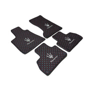 Maserati All Models Waterproof Custom Car Maserati Floor Mats Leather Front Rear Carpet Liner Maserati Car Floor Mats Set