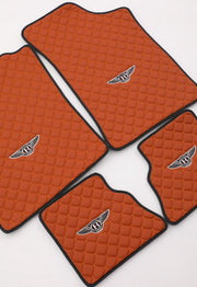 Bentley All Models Waterproof Custom Car Bentley Floor Mats Leather Front Rear Carpet Liner Bentley Car Floor Mats Set