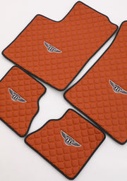 Bentley All Models Waterproof Custom Car Bentley Floor Mats Leather Front Rear Carpet Liner Bentley Car Floor Mats Set