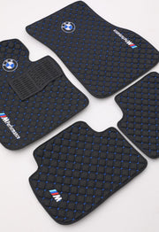 BMW M PERFORMANCE E91 (All Models) Car Floor Mats Set All BMW M PERFORMANCE model Waterproof Custom Car Mat Set M Performance Logo Custom Car Mats