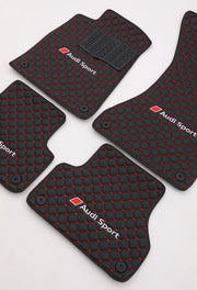 Audi Sport Car Floor Mats Set All Audi Sport Waterproof Custom Car Mat Set Tailor Fit Car Mats for Audi