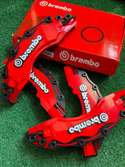 Brembo Brake Caliper Cover 4x Brake Caliper Cover Front Rear Wheels Brembo Caliper Cover Universal Brembo Brake Caliper Cover