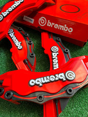 Brembo Brake Caliper Cover 4x Brake Caliper Cover Front Rear Wheels Brembo Caliper Cover Universal Brembo Brake Caliper Cover