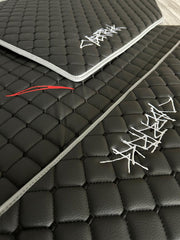 Cybertruck Waterproof Custom Car Mat Cybertruck Floor Mats Leather Front Rear Carpet Liner Cybertruck Car Floor Mats Set