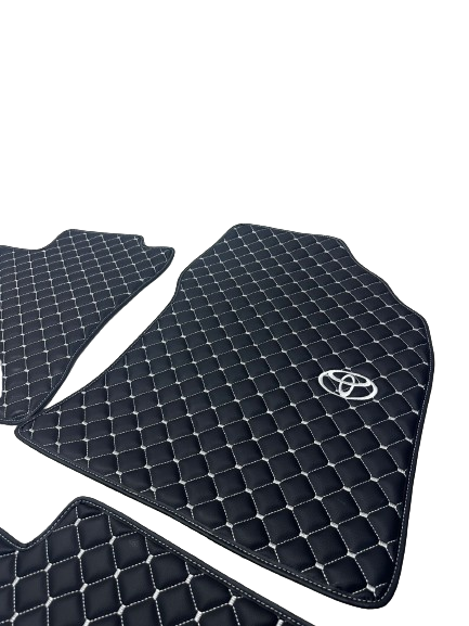 Toyota Waterproof ALL Model Custom Toyota Floor Mats Leather Front Rear Carpet Liner Toyota CAR Floor Mats