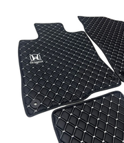 Honda Waterproof ALL Model Custom Car Honda Floor Mats Leather Front Rear Carpet Liner Honda CAR Floor Mats