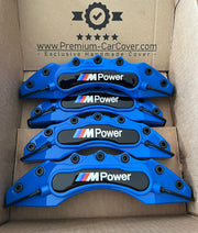 M POWER Brake Caliper Cover 4x Brake Caliper Cover Front Rear Wheels M POWER M3 Caliper Cover
