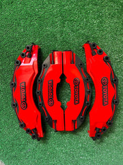 4 Pcs Toyota Caliper Cover 3D Brake Style Disc Toyota Brake Caliper Cover Universal Toyota Caliper Cover