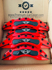 Mini Cooper Brake Caliper Cover 4x Mini Cooper Caliper Cover Disc Mini Cooper Brake Caliper Cover Disc Universal Size Brake Caliper Cover for All Mini Cooper