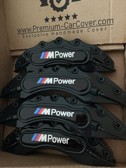 M POWER Brake Caliper Cover 4x Brake Caliper Cover Front Rear Wheels M POWER M3 Caliper Cover