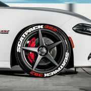 Scatpack 392 Tire Letters,Scatpack392 TIRE STICKERS | Tire lettering SCATPACK392 Car Tire Sticker