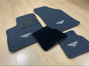 Bentley All Models Waterproof Custom Car Bentley  Floor Mats Leather Front Rear Carpet Liner Bentley Car Floor Mats Set