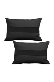 Chevrolet 2PCS Luxury Car Neck Pillow Black And Wooden Logo Keychain Chevrolet Car Pillow