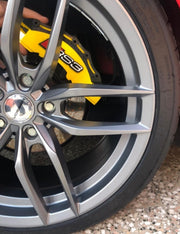 4 Pcs Audi RS3 Caliper Cover 3D Brake Style Disc RS3 Brake Caliper Cover Universal RS3 Caliper Cover