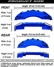 Brake Caliper Cover Nissan Caliper Cover Nissan Caliper Cover RED Caliper Cover for ALL Nissan +16inch