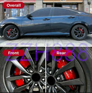 4 Pcs Kia Caliper Cover 3D Brake Style Disc Kia Brake Caliper Cover Universal Kia Caliper Cover