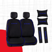 Honda Seat Cover Set Embroidered Jacquard Woven Car Cushion and Comfort Set Honda Seat Cover Set